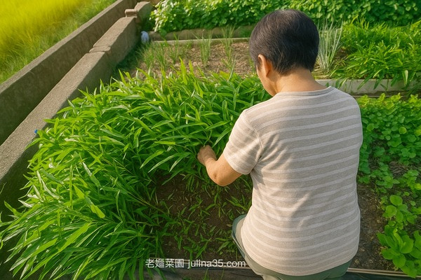 🌱 老嫗的菜園｜退休慢活的綠色療癒基地