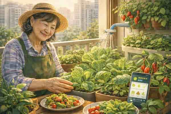 應對糧食焦慮：2026 鮮食市場 3 大自給自足必知趨勢    圖/AI