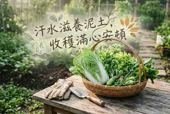 菜園成功並不難！種3個月終於採收，老嫗揭曉5個關鍵    圖/AI