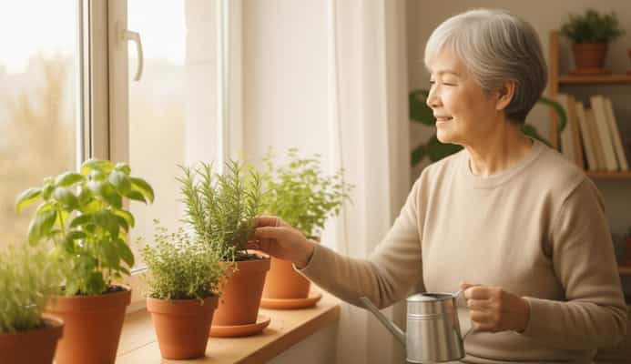 室內香草入門：3 步驟 DIY 小盆栽，冬天也能輕鬆種植    圖/AI