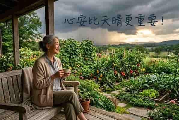 別等颱風來才焦慮！退休生活必學的3個轉念心法練習   圖/AI