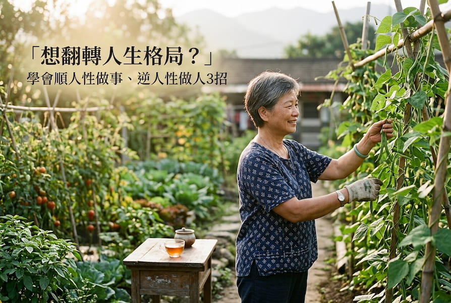 想翻轉人生格局？