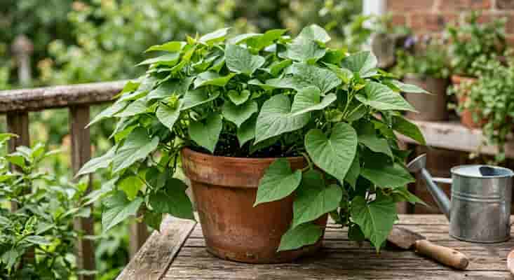 地瓜葉種植教學：新手必看 5 個理由，輕鬆種、收成快    圖/AI