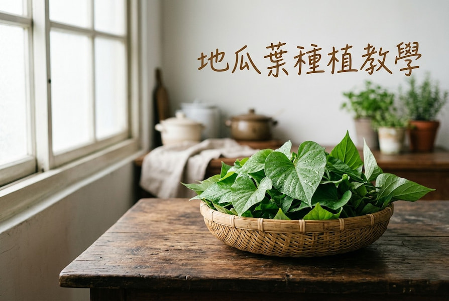 地瓜葉種植教學：新手必看 5 個理由，輕鬆種、收成快