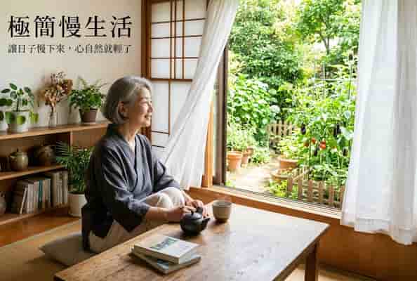 天熱就該過得簡單！極簡慢生活，3個讓我舒心的心法   圖/AI