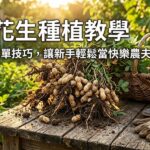 花生種植教學：5 招簡單技巧，讓新手輕鬆當快樂農夫 圖/AI