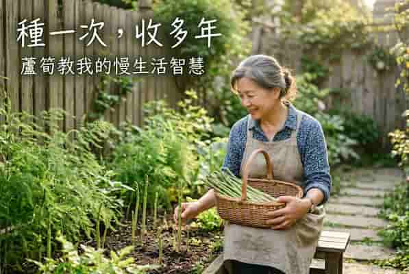 蘆筍怎麼種才會長得快？掌握5大密訣，產量翻倍提升    圖/AI