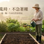 心亂時，不急著種！老嫗的 3 個菜園慢活節奏安頓身心 圖/AI