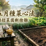 五月種菜心法：3招菜園斷捨離，不一定要強求夏天 圖/AI