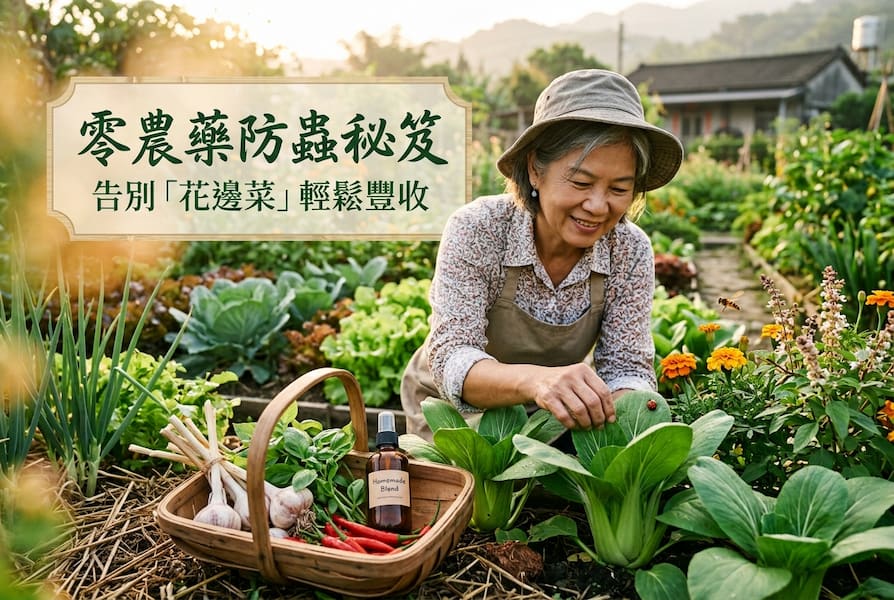 零農藥防蟲秘笈
