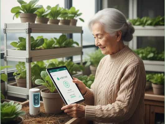 2026 菜園趨勢：5 大 AI 與暖冬下的家庭種植方向     圖/AI