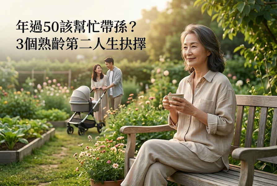 年過50該幫忙帶孫嗎？