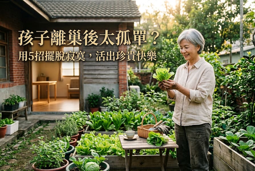 孩子離巢後太孤單？