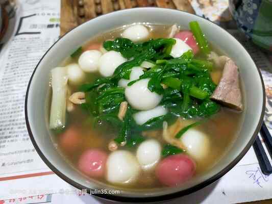 🍽️  客家湯圓的好伙伴  🍽️  圖/老嫗