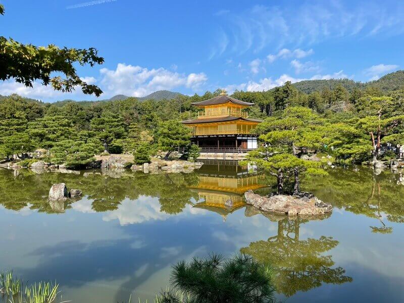 文化與美食之旅的完美結合-京都探險 圖/金閣寺